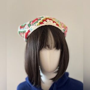 Sunday State crocheted handkerchief for hair, new with tags